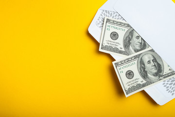 envelope with money